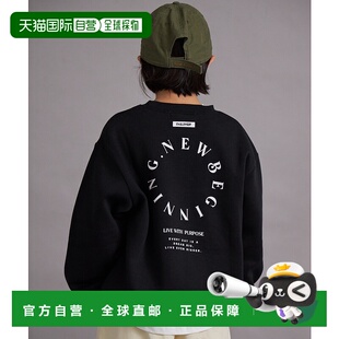 儿童 STREET 加绒圆标后幅印花宽松卫 日本直邮PAIRMANON 1h可退