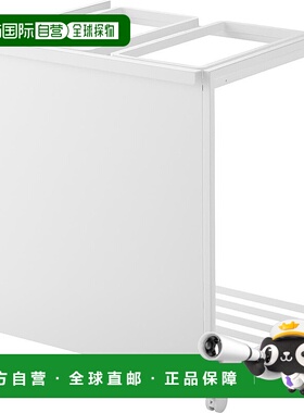 【日本直邮】山崎实业 分离尘车 45L 2 个分离 白色 1824