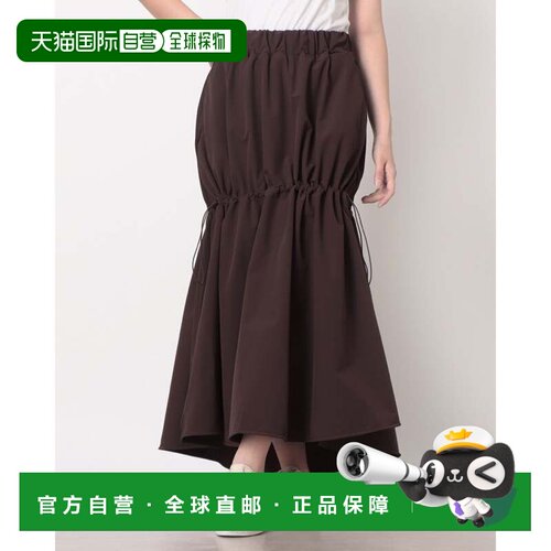 日本直邮adidas 女士 防水工装裙 W AP KE7549 影棕色裙子