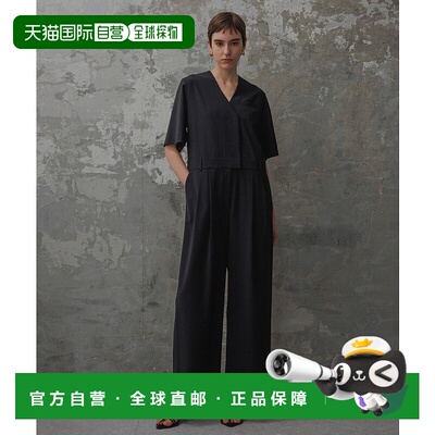 1h可退 日本直邮Adam et Rope' 女士V领半袖连体裤 2025AGAY75010