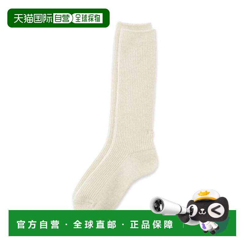 1h可退 日本直邮Mila Owen 女装 银线点缀 中筒针织袜 09WGG25555