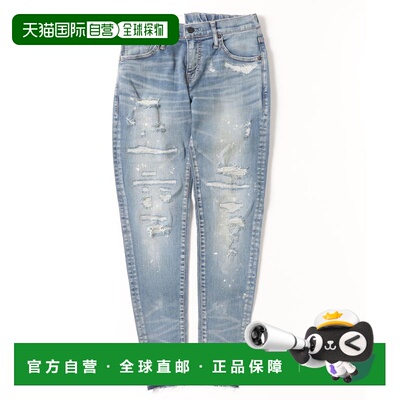 1h可退 日本直邮SURT男士手工重制破损牛仔裤 7854911206