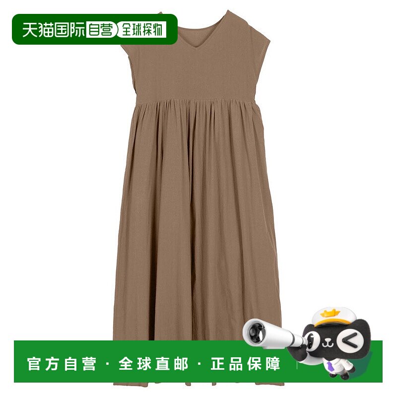 日本直邮KOBE LETTUCE 长款蓬松连衣裙 法式袖 [E1892] KO5653EW0图片