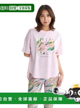 日本直邮ROXY HAVE A GREAT DAY 女士健身半袖T恤 25FWRST254522