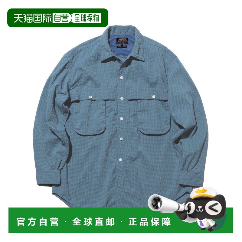 日本直邮Adventure Shirt IV 泡泡纱格纹衬衫