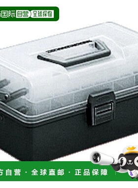 【日本直邮】Trusco中山 工具收纳箱321x195x165mm黑色 HP-320-BK