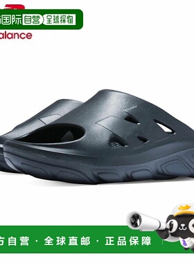 日本直邮New Balance RCVRYS 黑色 RCVRYSK1D 恢复淋浴凉鞋 男女