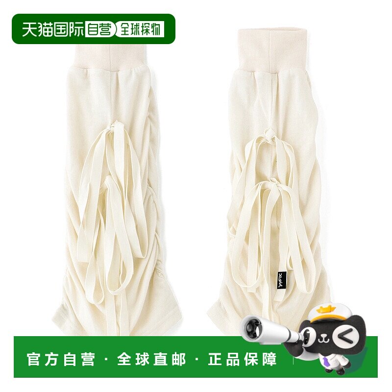 1h可退 日本直邮X-girl 女装 褶饰系带腿套 时尚宽松Y2K风 105254