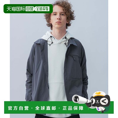 日本直邮AIRFLOW 长袖衬衫 炭灰色