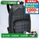8073269 日本直邮Burberry 黑色 女士 格子 背包 男士