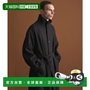 Super140s羊毛宽松立领大衣 TOKYO男装 双 日本直邮PUBLIC 1h可退