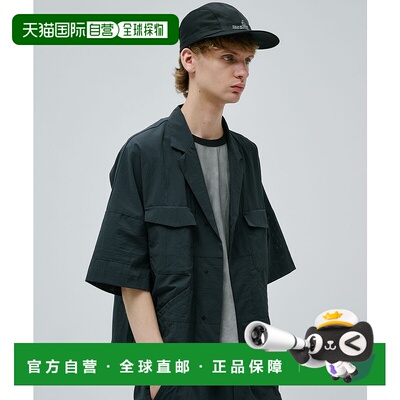 1h可退 日本直邮PUBLIC TOKYO 男士 DotAir 轻盈透气休闲衬衫 155