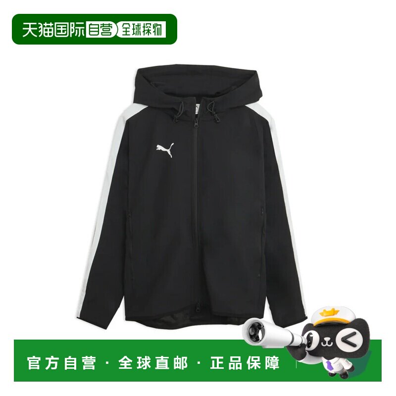 日本直邮彪马PUMA男士训练抓绒内衬网眼夹克外套 PUMA BLACK