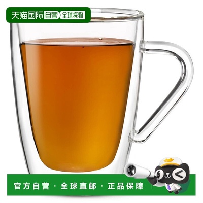 【日本直邮】Bormioli Luig 双层饮料设计马克杯 320 10356/01 中