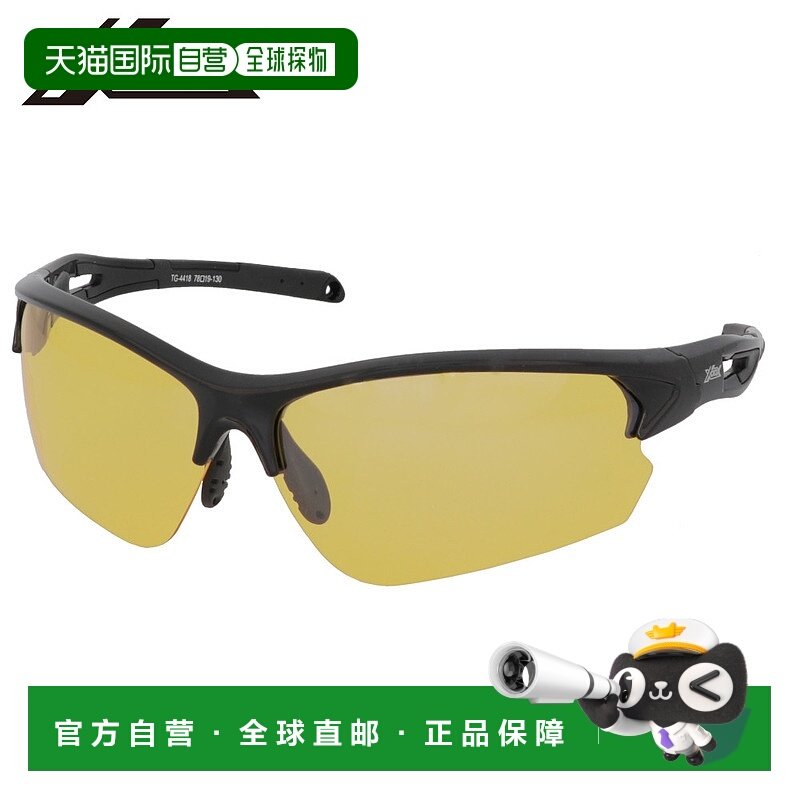 日本直邮XOOX 夜间偏光太阳镜半框I 型配浅银色镜面镜片