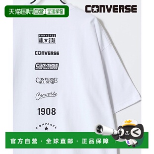 日本直邮 COOLMAX 后背印花短袖T恤速干运动半袖情侣半拉链紧身