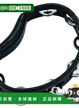 【日本直邮】MEINL Percussion手握式手摇铃黑色蚕豆形