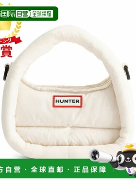 日本直邮Hunter 火焰图案迷你单肩包/手提包 UBX3711KBM-WHW