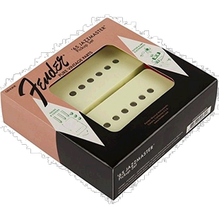 芬达拾音器纯复古'65Jazzmaster®套装，白色（2）