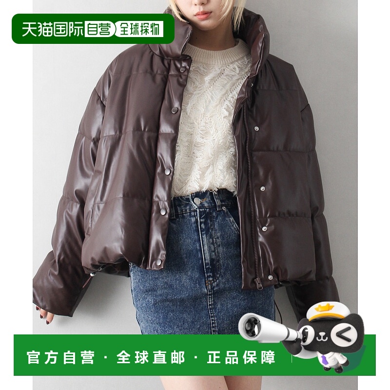 1h可退 日本直邮SpRay 女装 仿皮纤维外套 宽松保暖  02516027824