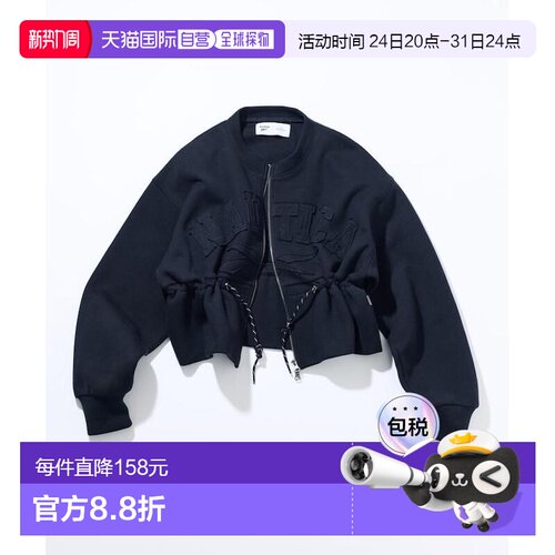 1h可退 日本直邮Reebok × NAUTICA 女装 联名款立体剪裁梭织连帽