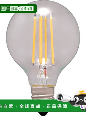 【日本直邮】爱丽思欧雅玛 LED灯丝灯泡E17 40W 440lm日光白
