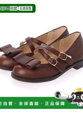 日本直邮YOSUKE 本革 strap 鞋子 YO729BC16327 儿童皮鞋