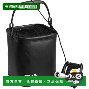 包 达亿瓦渔具收纳袋 活鱼水抽屉 M23CM 黑色 日本直邮