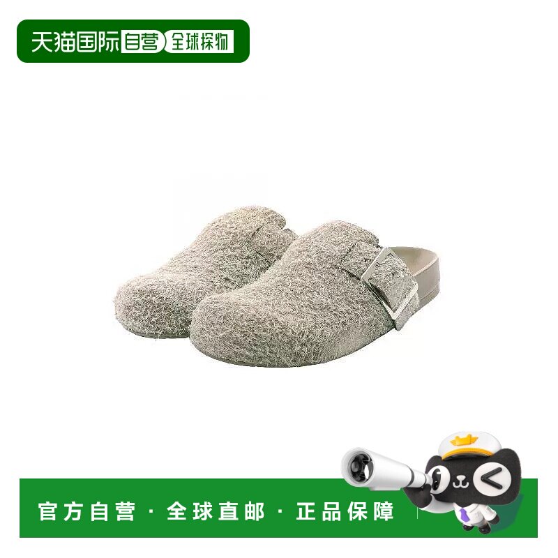 日本直邮中古Loewe罗意威男S级99新Mule穆勒鞋橡胶鞋浅褐色男鞋
