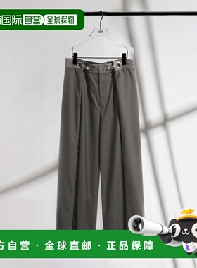1h可退 日本直邮HARE 男装 宽松剪裁 高腰褶裥 裤子 拼接蕾丝设计