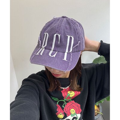 1h可退 日本直邮RePRODUCTION LABEL男女同款做旧风棉质棒球帽 CP