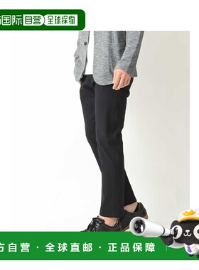 日本直邮a.v.v男士休闲弹力细条纹裤子 KHLGV11049休闲裤直筒裤