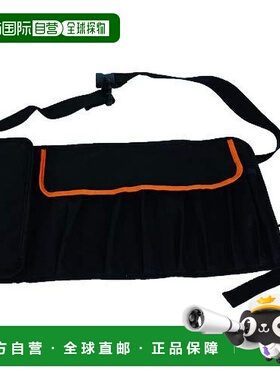 【日本直邮】TRUSCO 腰带式活动工具收纳黑色 265X480 TTR265WB