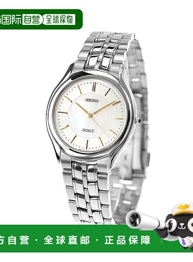日本直邮Seiko石英手表腕表不锈钢表带DOLCE & EXCELINE