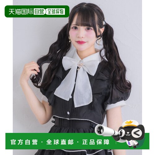 日本直邮ROJITA 女装 波点蝴蝶结短款衬衫 162145【付后1h可退】