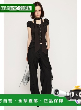 日本直邮SLY ANGRID WAIST BELT 裤子 [SL3994EW030305] 黑色上衣