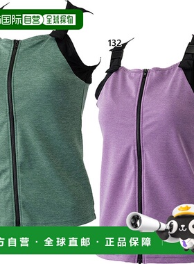 日本直邮Footmark 女士易脱泳衣绿/紫色250117适合游泳和健身