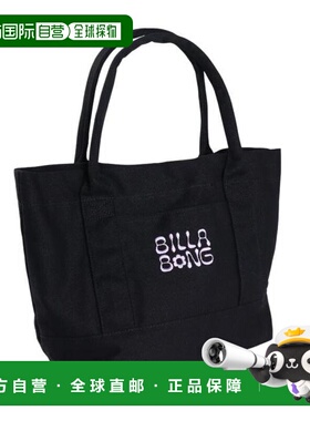 日本直邮BILLABONG COTTON CANVAS迷你托特包 [BE013900] 黑色