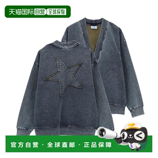 日本直邮CONVERSE 贴布靛蓝色卫衣开衫 TOKYO STAR BACK 1h可退