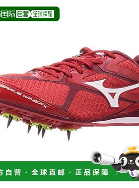 【日本直邮】Mizuno美津浓 田径鞋 红色×白色  23.0 cm 2E休闲鞋