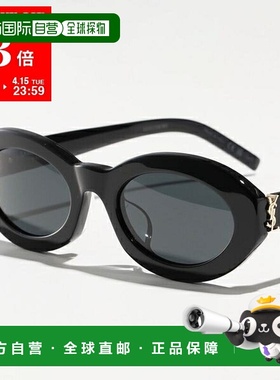 日本直邮Saint Laurent 太阳镜 SL M136F 女士 SAINT LAURENT 椭