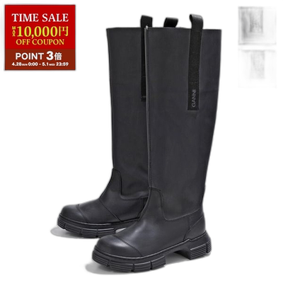 日本直邮GANNI 长靴橡胶乡村靴 S2172 4628 S2180 4628 女士 橡胶