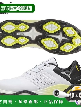 日本直邮Puma 311067 Shadowcat Nitro 皮革钉鞋高尔夫球鞋