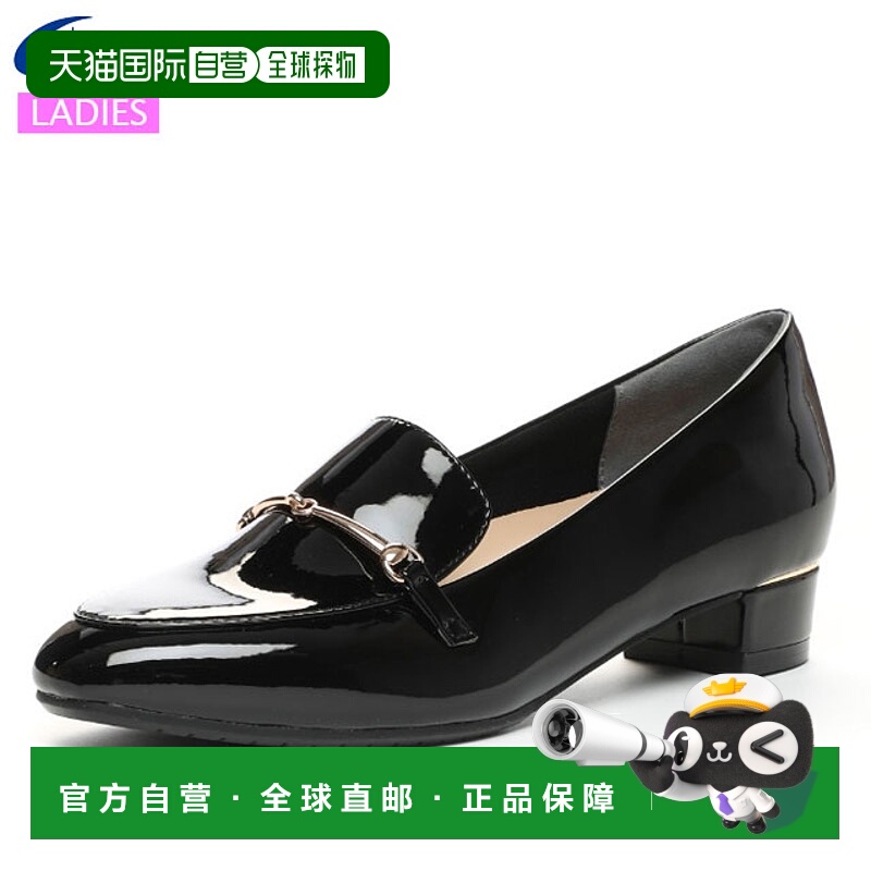 日本直邮Moonstar 女士高跟鞋 SUGATA MS SGT702 漆皮黑色 MOONST