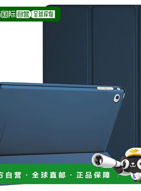 【日本直邮】ProCase iPad Air 2半透明霜面智能保护壳  藏青色