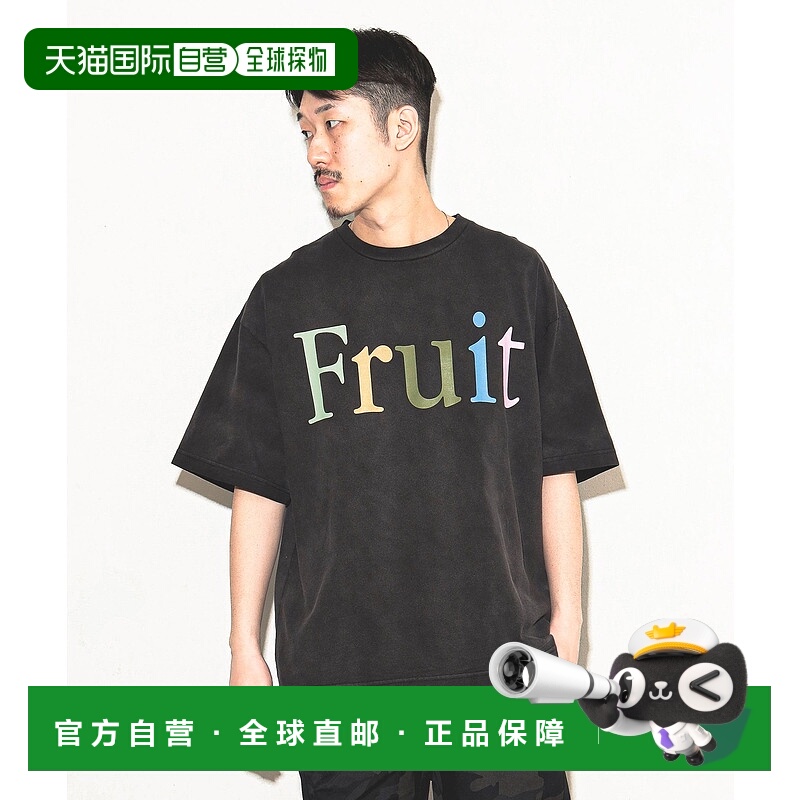 1h可退 日本直邮FRUIT OF THE LOOM 男士女士通用渐变印花T恤  75