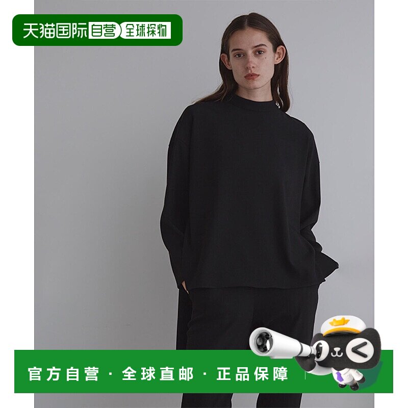 日本直邮LE PHIL 女装 2WAY宽松长袖衬衫 仿丝绸质感 半高领设计