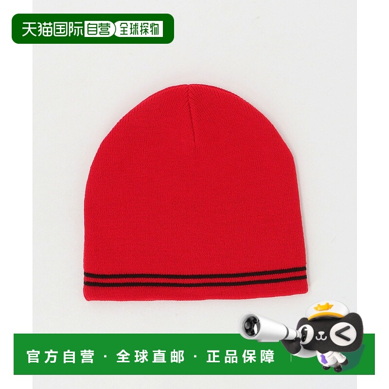 1h可退 日本直邮FOUR CORNERS 女士 宽松针织帽 双条纹设计 56384