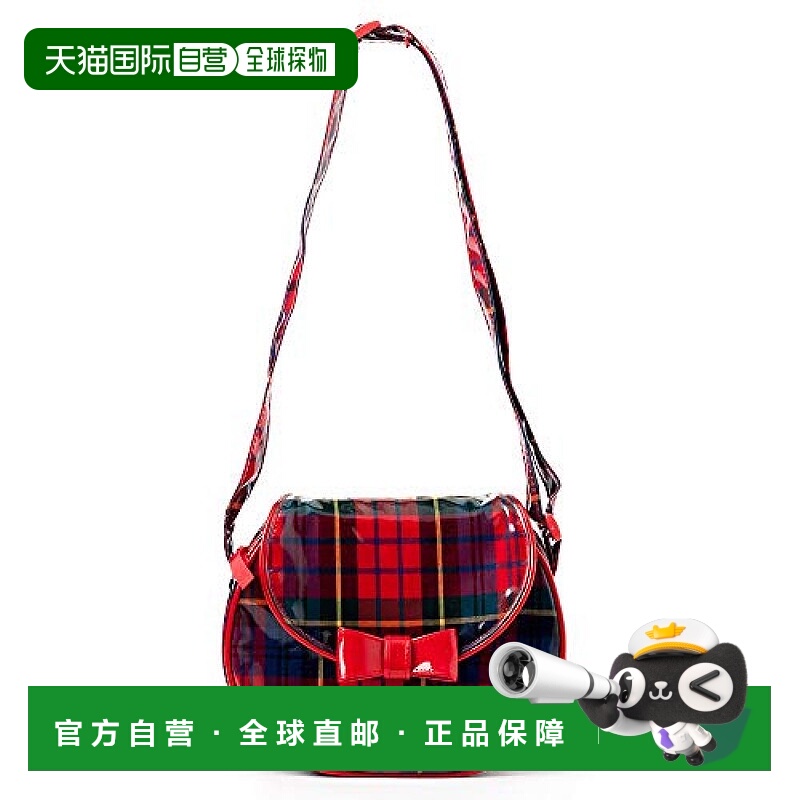 【日本直邮】Colorful Candy Style 小挎包 泰坦格纹 红色 N26101