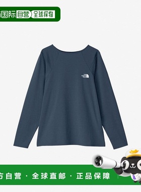 日本直邮THE NORTH FACE 女士长袖 ES 设计圆点 T恤 (NTW82582-UN